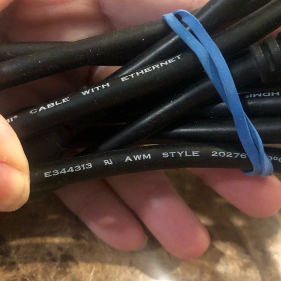 Used HDMI E344313 Cable With Ethernet Capability 🦄3 for $15 /4 for $20🦄 - Picture 5 of 5
